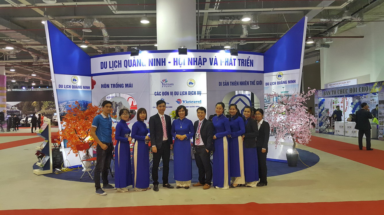 Vietravel giới thiệu tour tại Hội Chợ OCOP Quảng Ninh